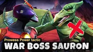 It was easy! AntGod vs War Boss Sauron (Prowess Power) | MCOC