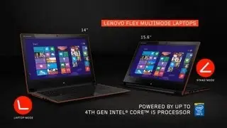 Lenovo Flex multimode laptops tour (14
