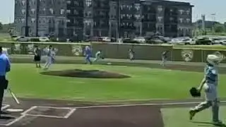Diving play up the middle for double play. Mason Jones c/o 2027