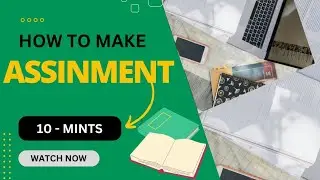 How to Write Assignments in 10 Minutes with ChatGPT Assistance!