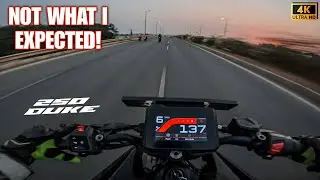 KTM DUKE 250 GEN 3 ⚡ FULL THROTTLE ON HIGHWAY || DUKE 250 FULL POWER TEST 🚀 #duke250 #ktm #motovlog