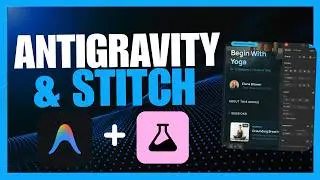 Antigravity + Stitch Builds INSANE Apps, Website, & MORE! Build Anything FOR FREE!