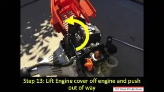 Как устранить утечку бензина на триммере/кромкорезе Stihl KM110