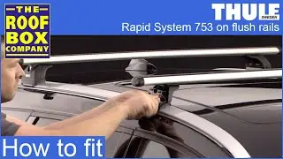 Thule Rapid System 753 on flush roof rails