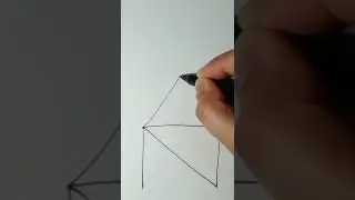 how to draw envelope without lifting pen