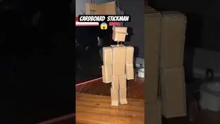 Sorry lil bro #cardboard #ragdoll #cardboardragdoll #physics #dummy
