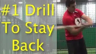 Simple Hitting Drill To Stay Back in Baseball Hitting For Youth Players