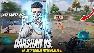 6 Pro Streamers SHOCKED ‼️ Abused & Called me H@cker after this 💀 - DARSHAN VS STREAMERS | BGMI 