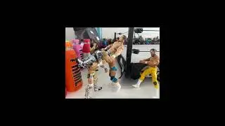 Andrade and Angel Garza VS The Undisputed Era for the LDW Black Out championships!