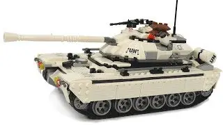Build Your Own Lego Tank: Unboxing Qman Thunder Mission 3206 Tank Attack