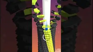 Stack ball - Clear surface part 16 #shorts #youtubeshorts #stackball