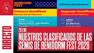 &iquest;Cu&aacute;l es NUESTRA FINAL ideal de BENIDORM FEST 2026? | LIVE 26 ENE |  Euromovidas