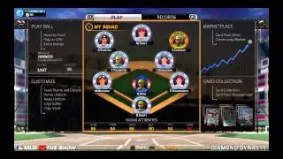 Mlb 15 the show Diamond Dynasty broadcast