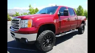 2013 GMC Sierra 2500HD Duramax Diesel 4x4 Z71 Lift 20in Wheels - Autos Inc