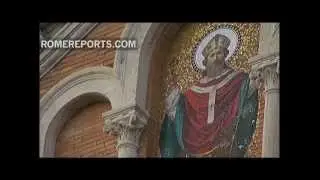Canadian Cardinal Thomas Collins takes possession of St. Patrick's Church in Rome