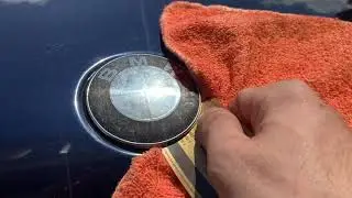 REPLACING BMW FRONT EMBLEM DIY