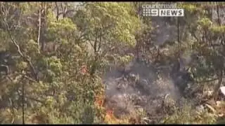 UFO  crashes Gin Gin  Queensland Australia 9 News