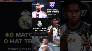 Endrick scores Hat-Trick In Just 3 Games ☠🤯#fyp #football #lyon #realmadrid #brazil #endrick #ucl