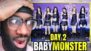 BABYMONSTER SBS Gayo Daejeon 2025 Day 2  Drip + Hot Sauce + Sheesh Reaction