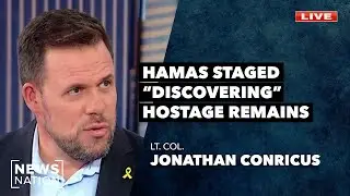Caught on Camera: Hamas Caught Faking Hostage Recovery | Jonathan Conricus
