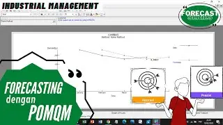 Prakiraan / Forecast menggunakan software POMQM