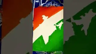 Independence Day Drawing🇮🇳 | Indian Map Drawing❤️  #shorts #independeneday2022 #mickeymad #easysteps