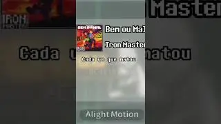 Iron Master - Undertale (Bem ou Mal) - Letra #edit #undertale #ironmaster #2023