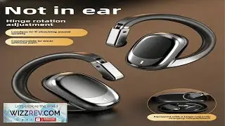 Wireless Bluetooth Earbuds Ear Hook Style Open Back Design For Comfortable Long Term Wear