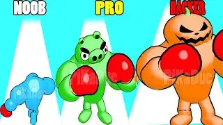 NOOB vs PRO vs HACKER in Punchy Race
