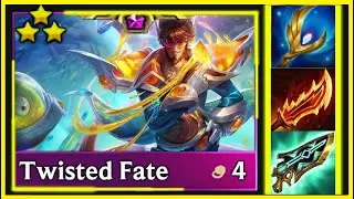 Disco Dazzles Twisted Fate TFT set 10 Easy Win!! Mirror match