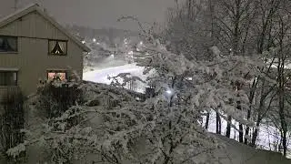 Life During a Snowstorm in Norway 🇳🇴❄️ | Streets Covered in Snow | Real Winter