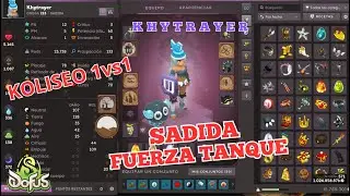 [DOFUS 3.2] SADIDA FUERZA/TANQUE + REVIEW + KOLISEO1VS1