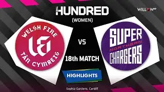 Highlights: 18th Match, Welsh Fire Women vs Northern Superchargers Women