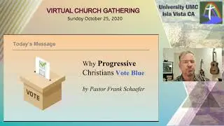 Rev. Frank Schaefer: Why Progressive Christians Vote Blue