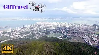 The best aerial views of George Town city, Penang (Malaysia) in 4K!