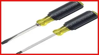 Screwdriver Set 1/4 Keystone & #2 Phillip Cushion Grip 2 pc