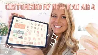 Как настроить iPad Air 4 с iOS 14 | Эстетический iPad Air