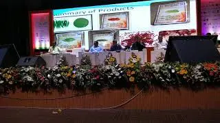 Solar drying presentation in Agrovikas 2018 in Hindi