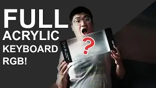 KEYBOARD RGB WITH FULL BODY TRANSPARENT !?