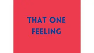 Sam Cavanaugh - That One Feeling (Preview)