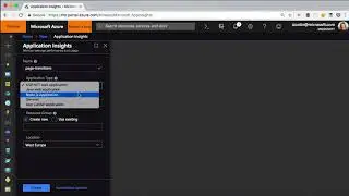 Create Application Insights instance