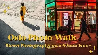 Oslo Photo Walk - Street Photography 40mm Nikon F2