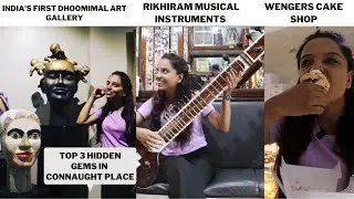 Top3 Hidden Gems In CP, Dhoomimal Art,Rikhirammusic,Wanger's | lilywanderstreets