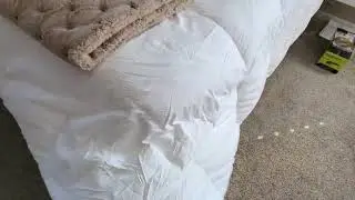 APSMILE Goose Feathers Down Comforter King Size Luxurious All Seasons Duvet Insert Review