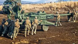 Heavy Artillery Gun Fire ▪ US Military in Action | MFA