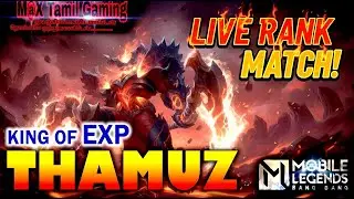 🛑MOBILE LEGEND LIVE TAMIL | MLBB live Gameplay தமிழில் 🔥 #live #mlbb #mobilelegend #tamillivestrea