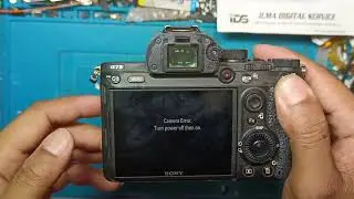Sony A7iii Camera Error, Shutter nutup . Ganti Mekanik MB Charge cukup mudah☺😍