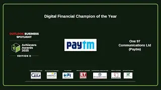 One 97 Communications Ltd (Paytm) | Digital Champion of the Year Award