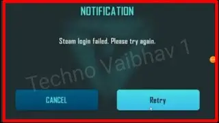 Farlight 84 Steam login failed. Please try again Problem Solve