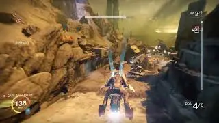 Super Close Finish In Sparrow Race - Destiny 1
